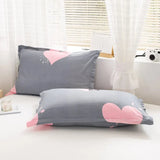 Pair of Washable Luxury Pillowcases, Single Silk Pillowcase Set, 48cm X 74cm