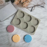 Round Silicone Aromatherapy Wax Molds