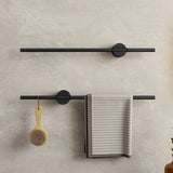 Space-Saving Wall-Mounted Towel Rack