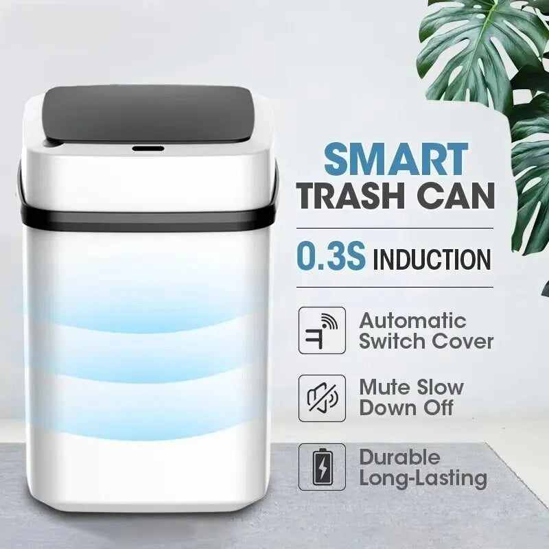 13L Smart Kitchen Touch Trash Can