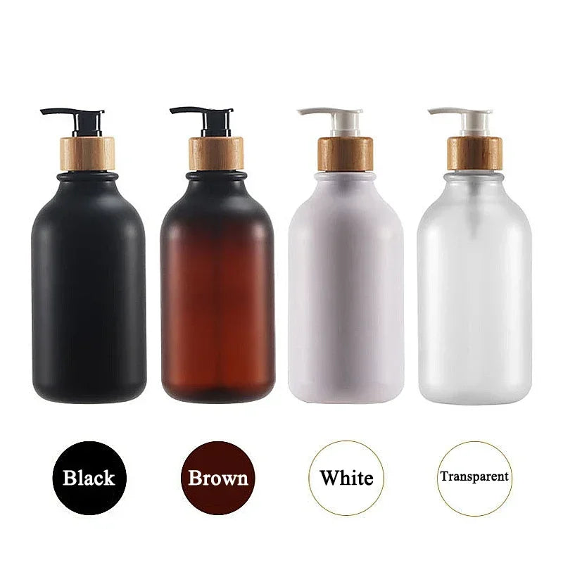 Large Capacity Refillable Shampoo Bottles