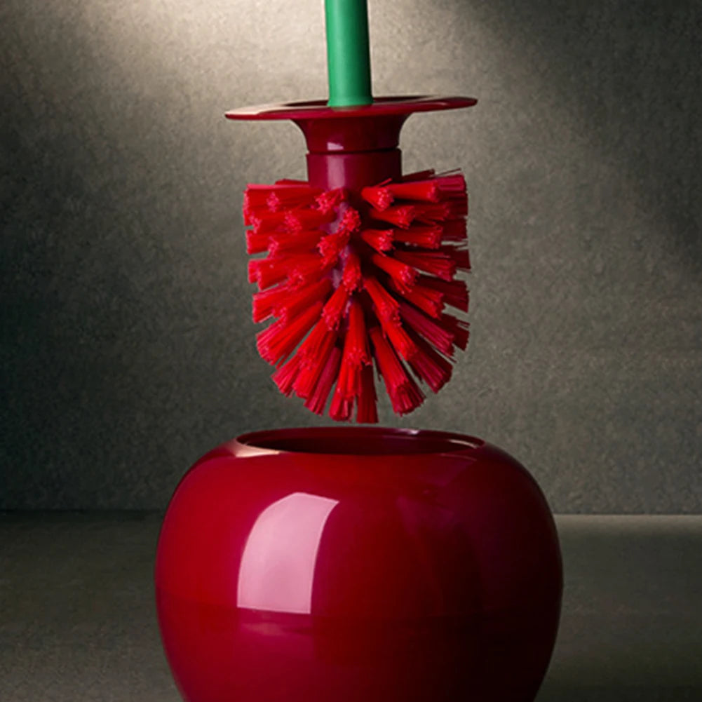 Toilet brush set - Creative Cherry Shape Toilet Brush Set