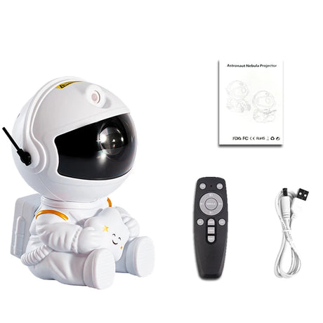 Galaxy Star Projector - LED Night Light Starry Sky Astronaut Porjectors Lamp