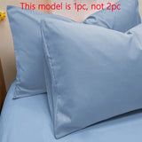 1 Piece Of Matte Solid Color Pillowcase, Bedroom Pocket Sealed Soft Pillowcase & Bedding