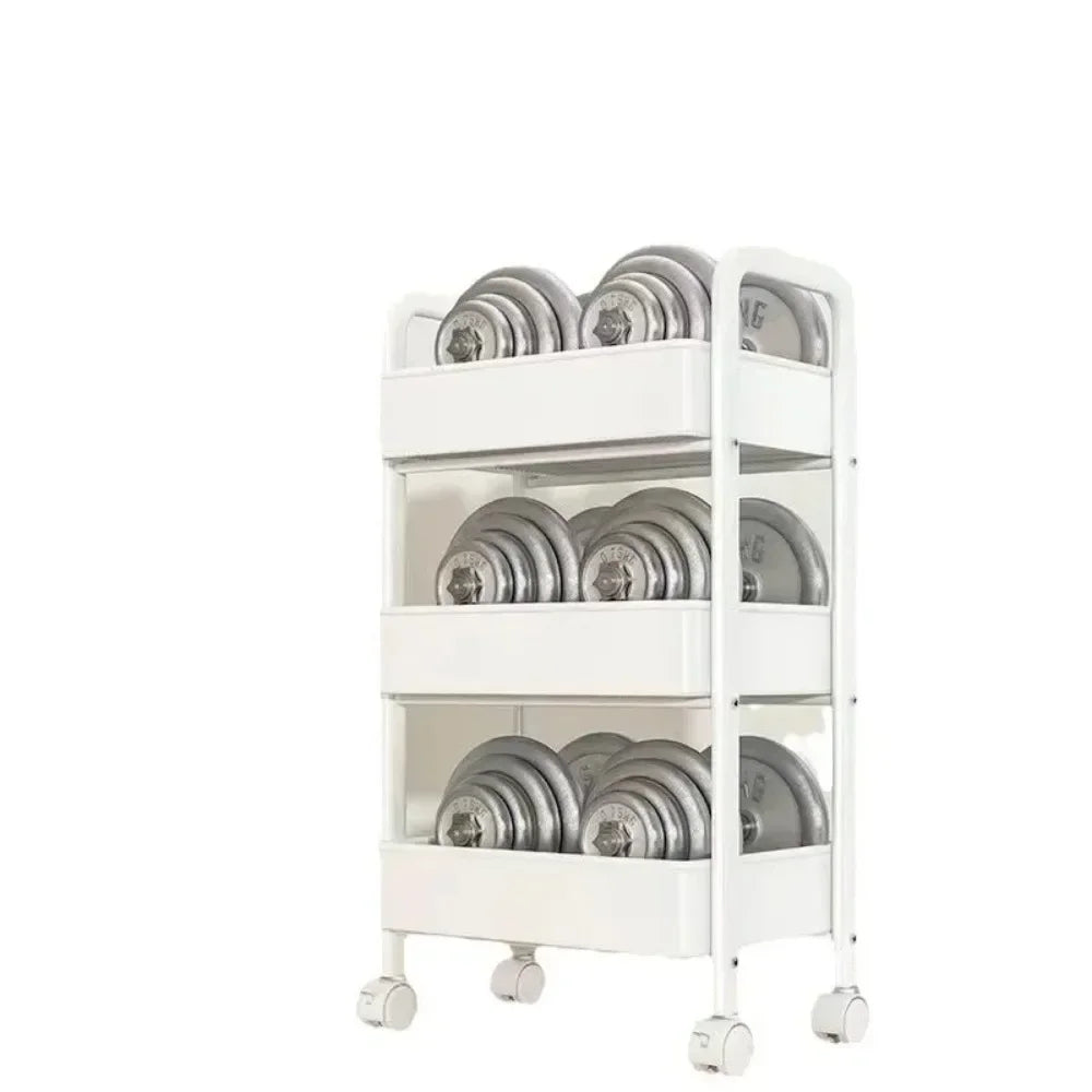 Multi-Layer Trolley Storage Rack