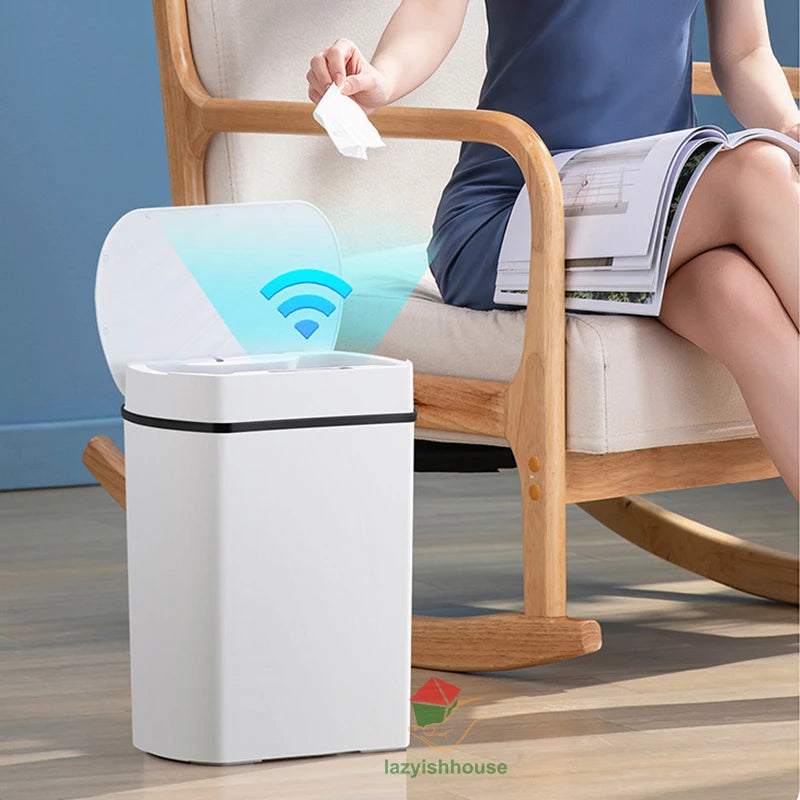 Smart Sensor Trash Can with Automatic Lid