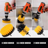 Drill Brush All Purpose Cleaner - Scrubbing Brushes for Bathroom Surface