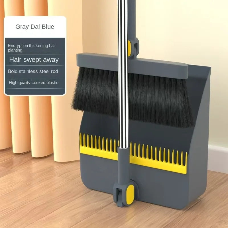 Rotating Silicon Magic Broom Set