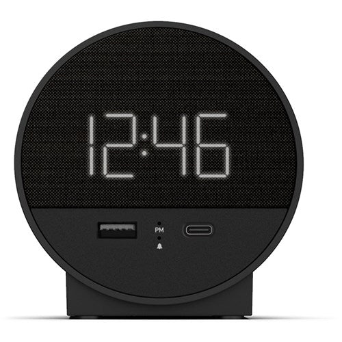 Designer USB/USB-C Charging Alarm Clock