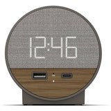 Designer USB/USB-C Charging Alarm Clock